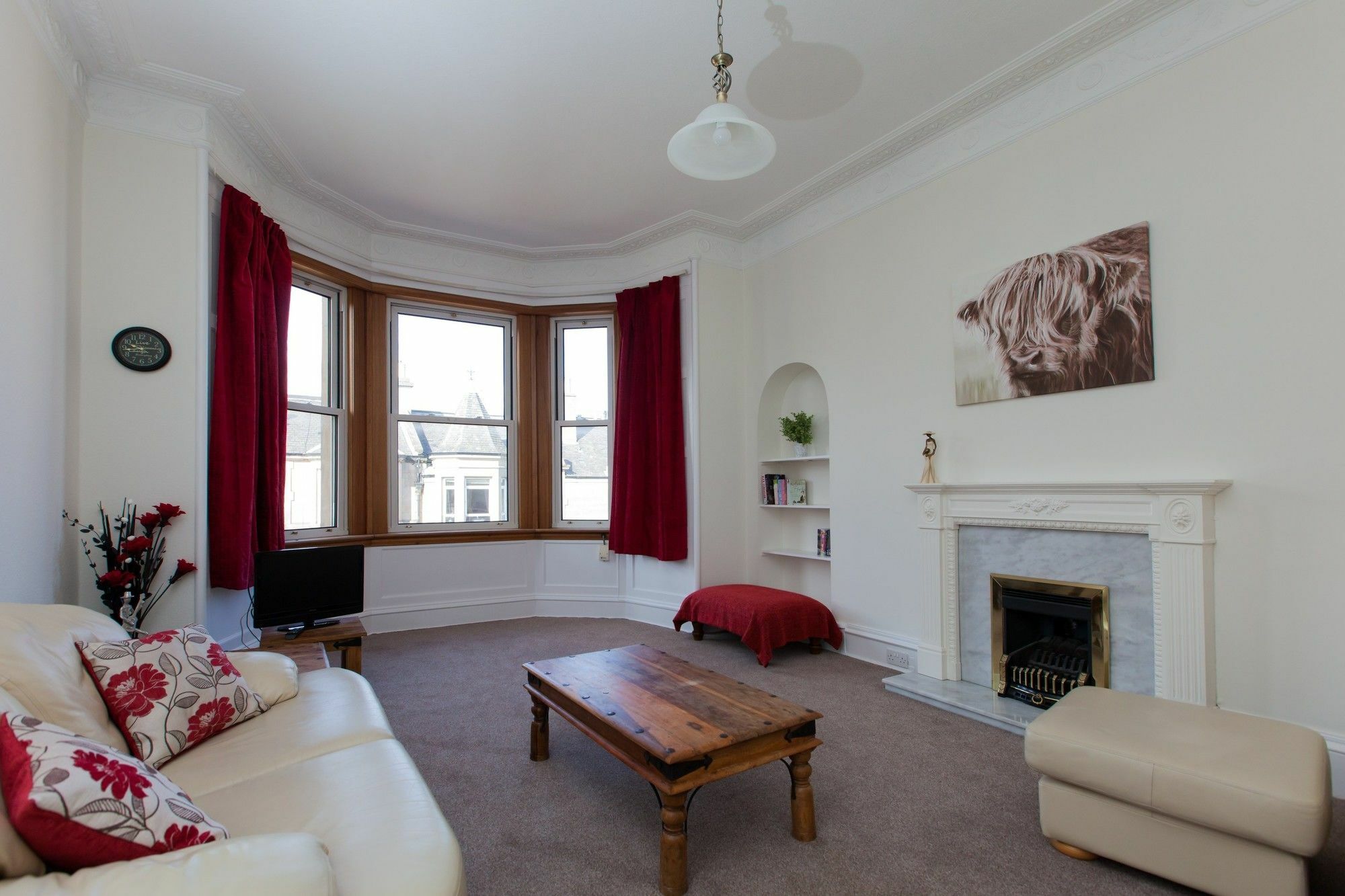 אדינבורו Spacious And Bright Polworth Flat מראה חיצוני תמונה